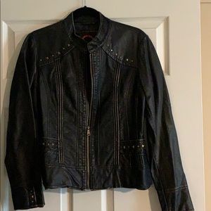 Women’s Faux Leather Jacket